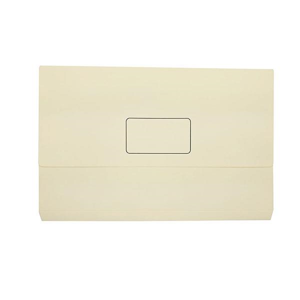 DOCUMENT WALLET INITIATIVE FOOLSCAP BUFF 50PK