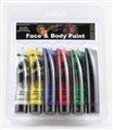 PAINT FACE  BODY ALPEN STARTER KIT WITH BRUSH 6X15ML