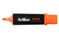 HIGHLIGHTER ARTLINE VIVIX 2MM5MM CHISEL NIB ORANGE 10PK