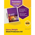 SHEET PROTECTOR MARBIG COPYSAFE HEAVY DUTY A4 CLEAR EACH100 PACK500