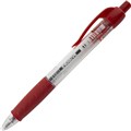 BALLPOINT PEN INITIATIVE RETRACTABLE MEDIUM RED 12PK