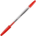 BALLPOINT PEN INITIATIVE MEDIUM RED 12PK
