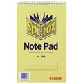 NOTEPAD SPIRAX 563 TOP OPENING SPIRAL REPORTERS NOTE PAD 200MM X 127MM 100 PAGE EACH1 PACK20