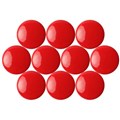 MAGNETIC BUTTONS QUARTET 20MM RED EACH10 PACK50