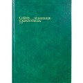 ACCOUNT BOOK COLLINS 61 13117 SERIES ANALYSIS BOOK 16MC 16 MONEY COLUMN A4 84 LEAF GREEN