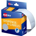 LABEL AVERY 937202 ROUND LABELS 24MM WHITE BOX 550PK EACH1 PACK5