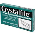 PAPER FASTENERS CRYSTALFILE 2 PIECE 50PK