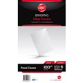 BINDING COVERS BINDING COVER GBC IBICO 250 MICRON A4 CLEAR 100PK