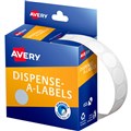 LABEL AVERY 937200 ROUND LABELS 14MM WHITE BOX 1200PK