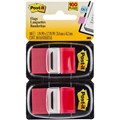 POST IT 3M 680RD2 FLAGS RED TWIN 100PK