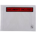 ENVELOPE PACKAGING PLASTIC ADHESIVE  DOCUMENTS ENCLOSED  155MM X 115MM BOX 1000