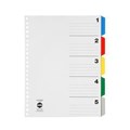 DIVIDERS A4 5 TAB POLYPROPYLENE FOR DISPLAY BOOK