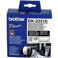 LABEL BROTHER DK22210 CONTINUOUS TAPE 29MM X 3048M WHITE