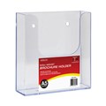 BROCHURE HOLDER DEFLECTO WALL MOUNT A5 CLEAR