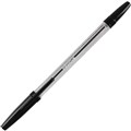 BALLPOINT PEN INITIATIVE MEDIUM BLACK 12PK