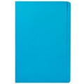 MANILLA FOLDER COLOURED MARBIG FOOLSCAP BLUE 100PK