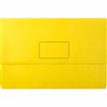 DOCUMENT WALLET MARBIG SLIMPICK FOOLSCAP YELLOW 10PK