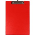 CLIPBOARD NO COVER A4 PVC RED