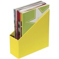 BOOK MAGAZINE BOX MARBIG SMALL YELLOW 5PK