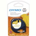 LABELLING TAPE DYMO 18771 LETRATAG LABEL TAPE 12MM IRON ON WHITE