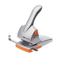 HOLE PUNCH 2 HOLE RAPID 65 SHEET SILVERORANGE