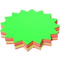 SIGN STAR SIGN BRENEX STARBURST FLURO SINGLE SIDED 150MM 60PK