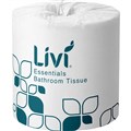 TOILET PAPER LIVI PREMIUM 2PLY 100MM X 100MM 400 SHEET INDIVIDUALLY WRAPPED 48PK