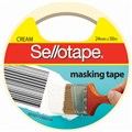 TAPE MASKING SELLOTAPE 960504 24MM X 50M CREAM