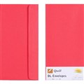 ENVELOPES SPECIALTY DL QUILL 94010 RED 25PK