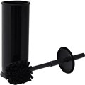 TOILET BRUSH WITH CADDY COMPASS TOILET BRUSH SET POWDER COATED BLACK