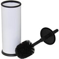 TOILET BRUSH WITH CADDY COMPASS TOILET BRUSH POWDER COATED WHITE