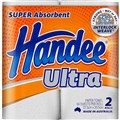 PAPER TOWEL HANDEE ULTRA 2PLY 60 SHEET 2PK X 6 CARTON OF 6