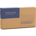 SHIPPING  MOVING  PACKING CARTON CUMBERLAND MAILING BOX PRINTED ADDRESS FIELDS 363MM X 212MM X 65MM BROWN 25PK