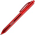 BALLPOINT PEN INITIATIVE ECOWISE RECYCLED RETRACTABLE 10MM RED 12PK