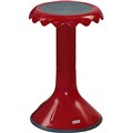 STOOL SUNFLOWER  WOBBLE CHAIR VISIONCHART EDUCATION 520MM HIGH DARK RED