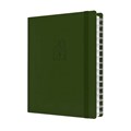 2026 DIARY COLLINS PLAN  NOTE PRO PNP85U52 WITH NOTEPAD WTV WEEK TO VIEW A5 GREEN