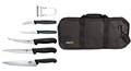 KNIFE KIT APPRENTICE  HOSPITALITY VICTORINOX 7 PIECE WITH KNIFE POUCH BLACK  