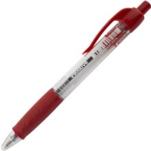 BALLPOINT PEN INITIATIVE RETRACTABLE MEDIUM RED 12PK