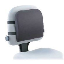 BACK SUPPORT KENSINGTON MEMORY FOAM BLACK