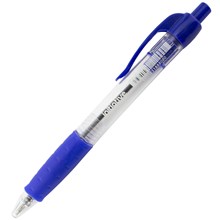BALLPOINT PEN INITIATIVE RETRACTABLE MEDIUM BLUE 12PK