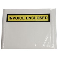 ENVELOPE INVOICE ENCLOSED CUMBERLAND 155MM X 115MM 100PK