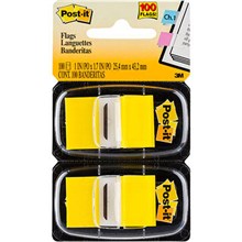 POST IT 3M 680-YW2 FLAGS YELLOW TWIN 100PK
