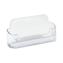 BUSINESS CARD HOLDER DEFLECTO 70101 SINGLE CLEAR