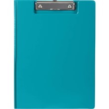 CLIPFOLDER PE A4 PALE BLUE / TEAL