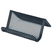 BUSINESS CARD HOLDER ESSELTE METAL MESH BLACK