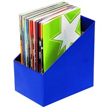 BOOK MAGAZINE BOX MARBIG SMALL BLUE 5PK