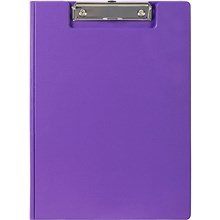 CLIPFOLDER SUMMER COLOURS PVC A4 PURPLE