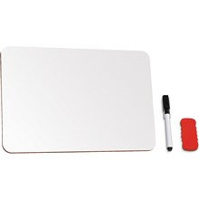 WHITEBOARD MAGNETIC WITH MARKER / ERASER / MAGNETS A4 WHITE