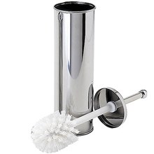 TOILET BRUSH WITH CADDY COMPASS STAINLESS STEEL