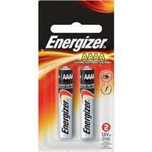 BATTERY AAAA ENERGIZER ALKALINE E96 AAAA BATTERIES 2PK